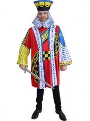 King of Hearts Costume - Mens Alice in Wonderland Costumes